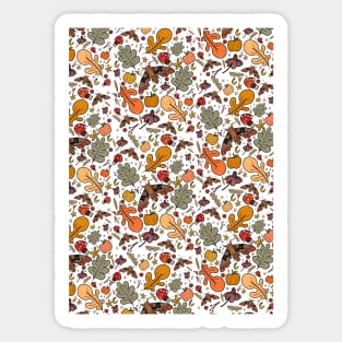 Autumnal pattern Sticker